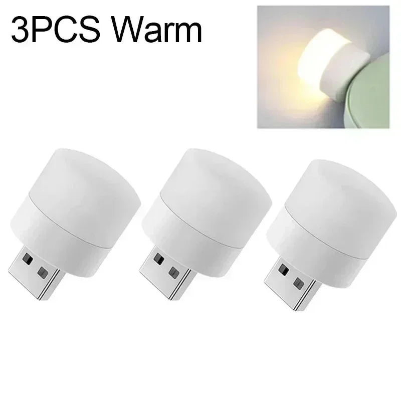 Mini luz de lectura LED para libros | Lámpara de escritorio portátil recargable por USB