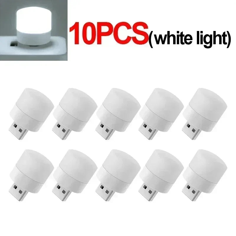 Mini luz de lectura LED para libros | Lámpara de escritorio portátil recargable por USB