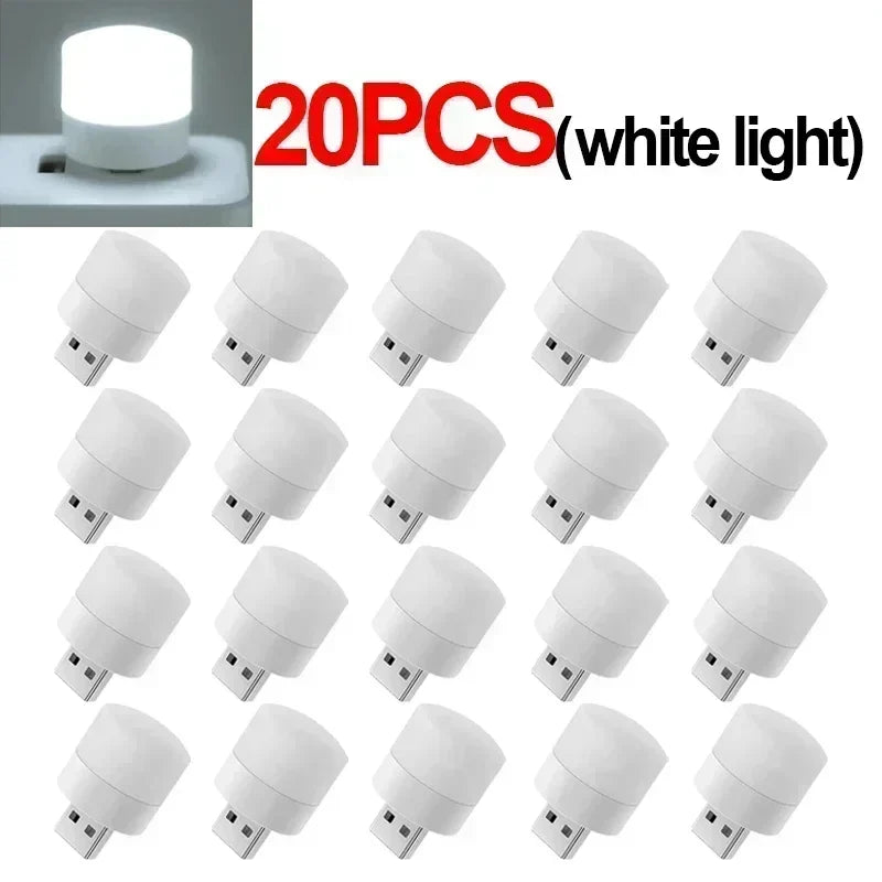 Mini luz de lectura LED para libros | Lámpara de escritorio portátil recargable por USB