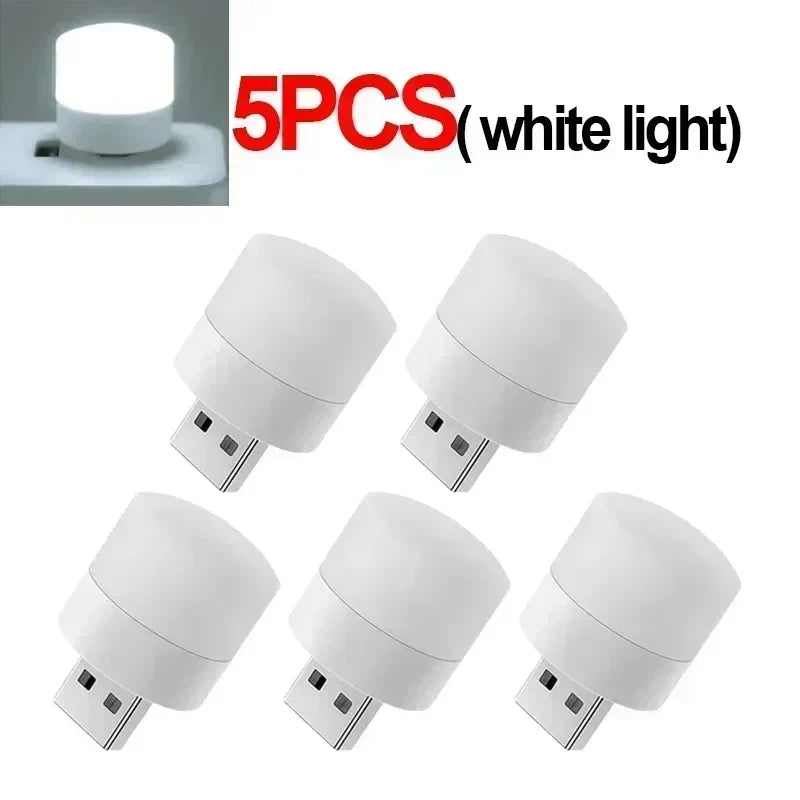 Mini luz de lectura LED para libros | Lámpara de escritorio portátil recargable por USB