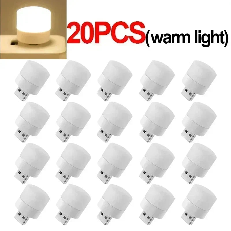 Mini luz de lectura LED para libros | Lámpara de escritorio portátil recargable por USB
