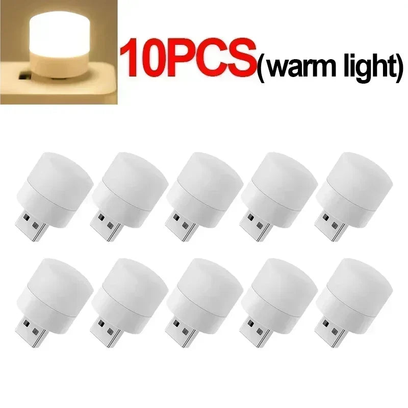 Mini luz de lectura LED para libros | Lámpara de escritorio portátil recargable por USB