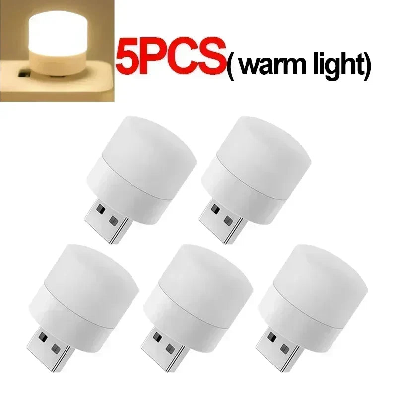 Mini luz de lectura LED para libros | Lámpara de escritorio portátil recargable por USB